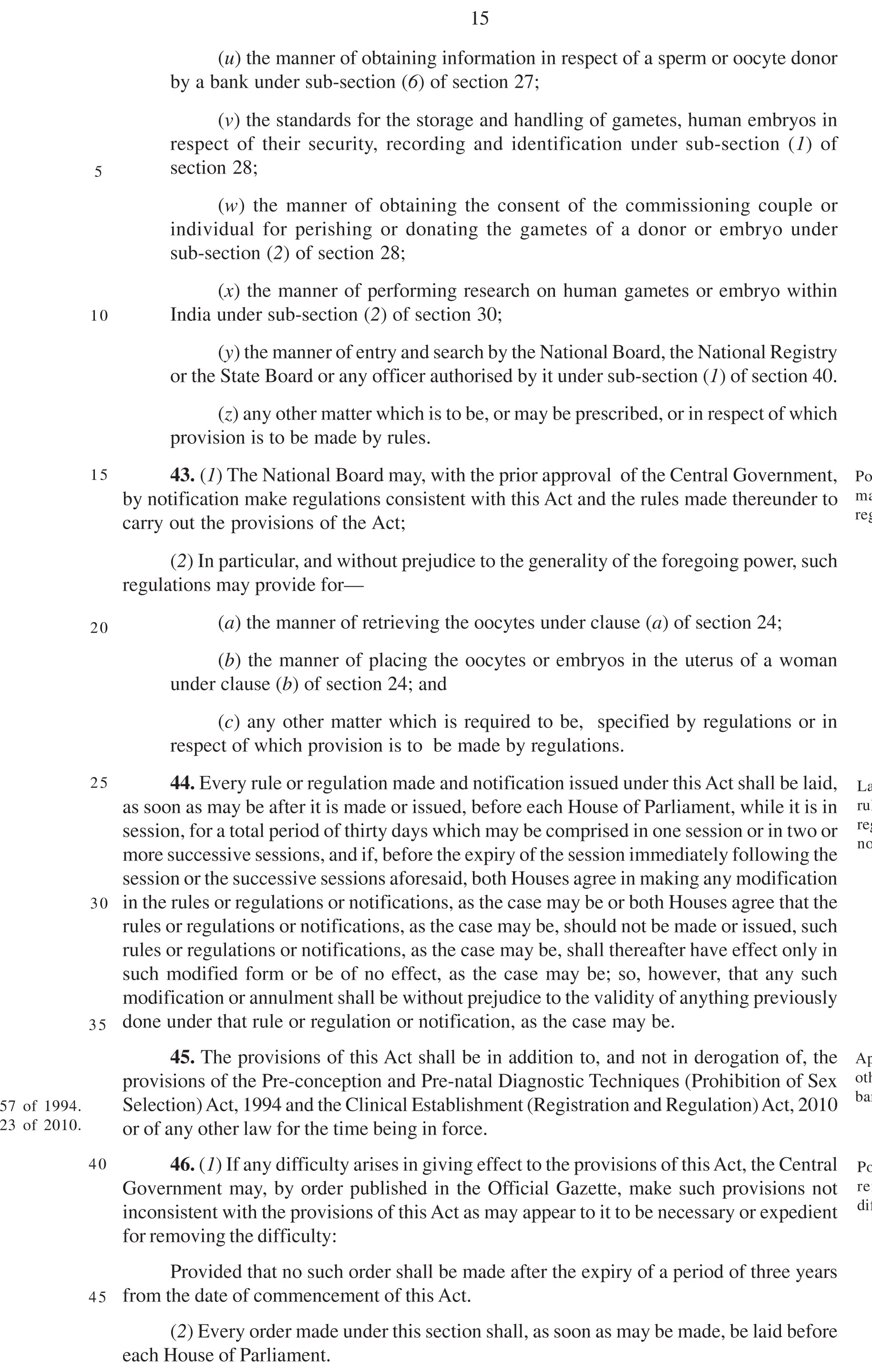 The Assisted Reproductive Technology (Regulation)

Bill-2021