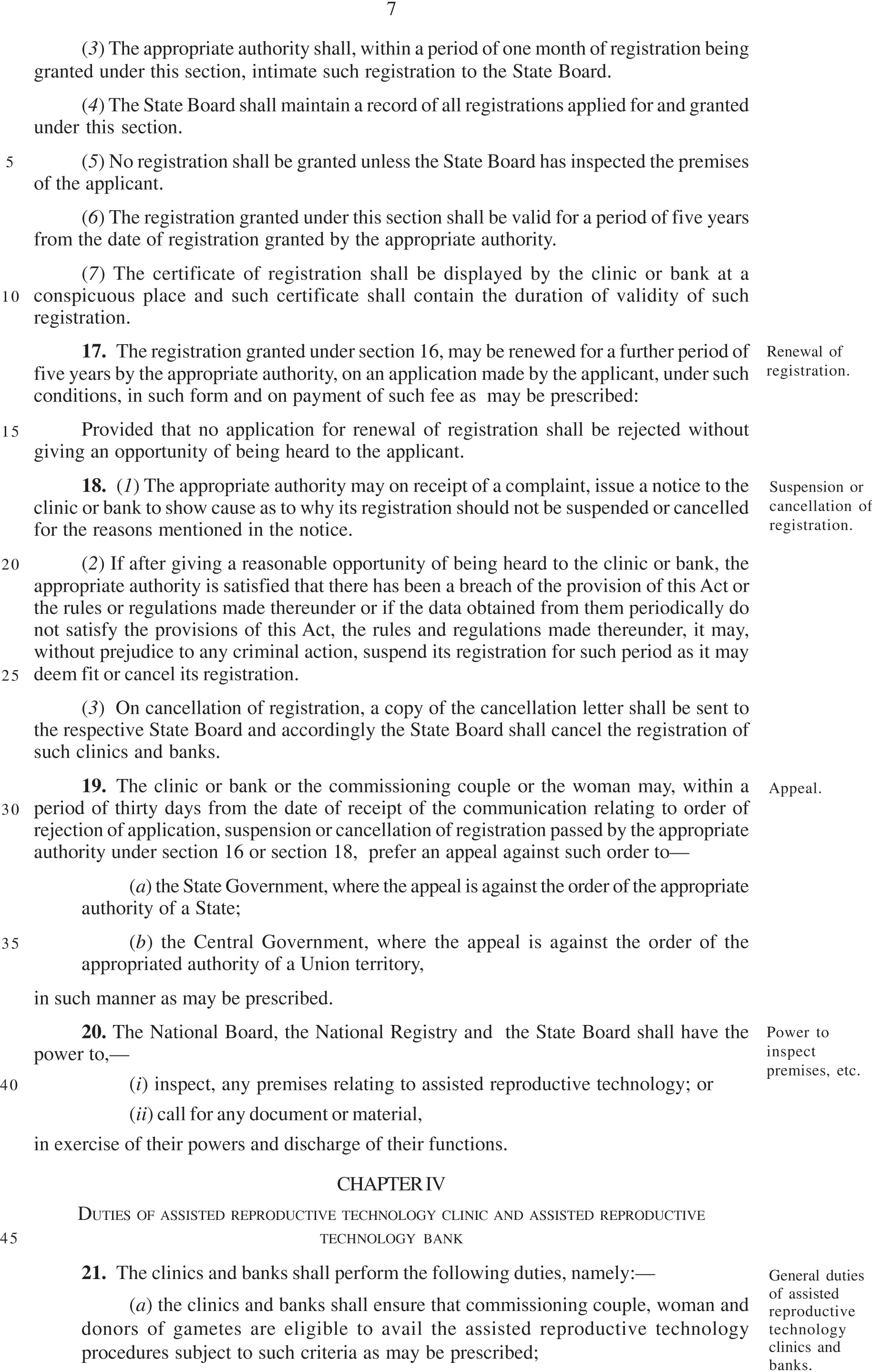 The Assisted Reproductive Technology (Regulation)
Bill-2021