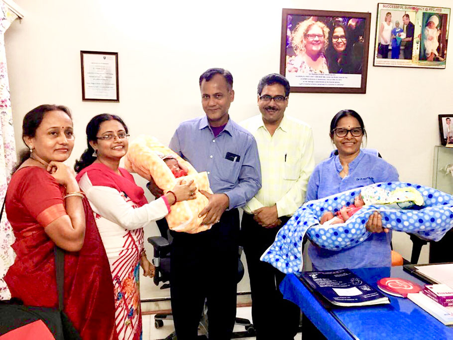 A couple  ( ?90882 66636? ?90517 89130?) from Assam (Gauhati) seeking blessings of Divakar Reddy Mg Director Dr Padmaja Fertility (Surrogacy) Hyderabad